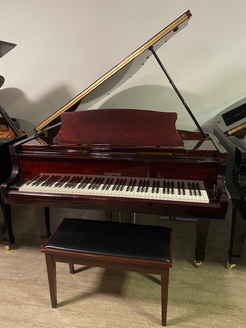 Ridgewood 5’ baby grand mahogany