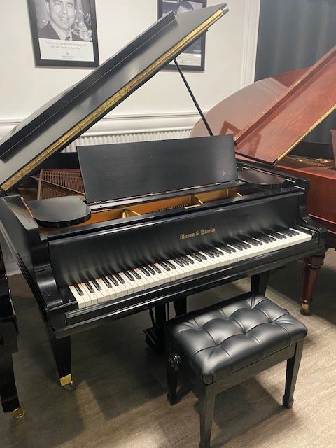 Mason and Hamlin American Handmade 5’8 grand piano